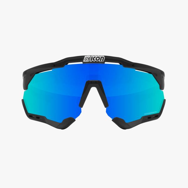 SCICON AEROSHADE XL - Black Fender Multimirror Blue