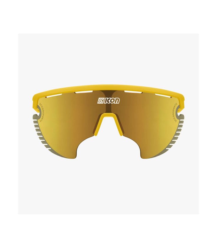 SCICON AEROWING Lamon Yellow Gloss Sungalasses (Multimirror Bronze Lens)