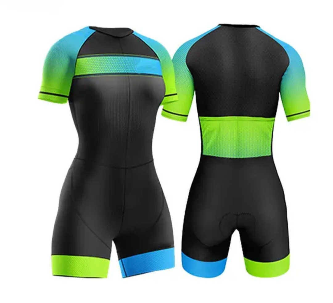 Trisuit Femenino de Manga Corta