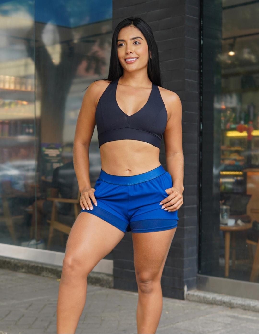 Pantalones Cortos con Licra Interna