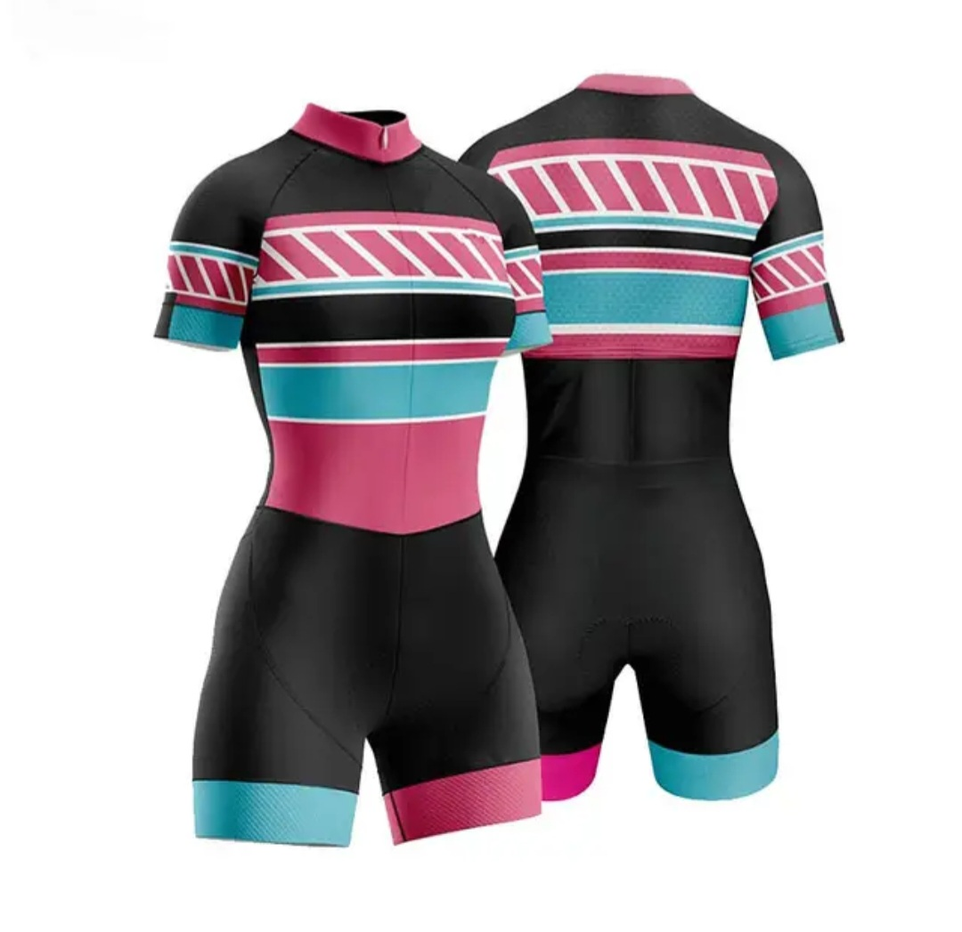 Trisuit Femenino de Manga Corta