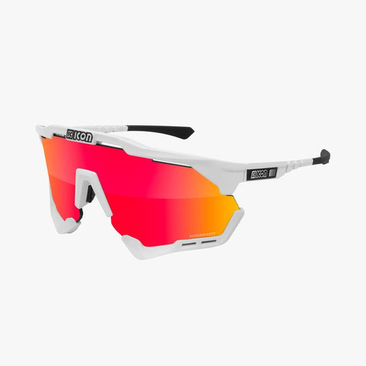 SCICON AEROSHADE WHITE / White Fender Multimirror Red