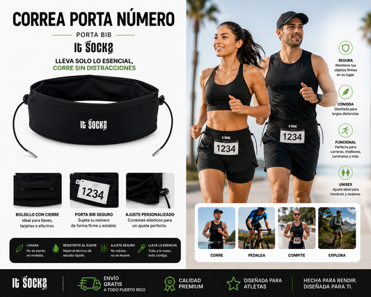 Correa Porta número (Bib belt)